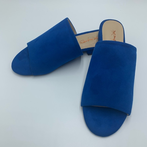 Summer Mule Slide Open Toe Sandals Slip On Flats - Picture 7 of 8